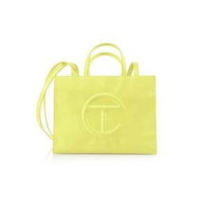Telfar Bright Yellow Tote Bag